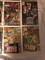 Comic book lot 14 assorted youngblood, berni, justice league, arnold, hulk more. - Image 9