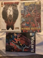Comic book lot 14 assorted youngblood, berni, justice league, arnold, hulk more. - Image 3