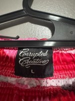 Corrupted Creative Capsule One Basketball Shorts 'Pink Pulse Carno' Large 1/100 - Image 2