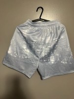Corrupted Creative Satin Mesh Basketball Shorts Size L - Maryland Gray Bolt - Image 2