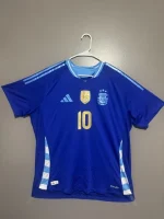 Adidas Men's Argentina Away Jersey 2024 Messi Blue Sz 2XL JN1507