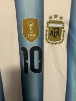 World Cup MESSI 10 ARGENTINA Soccer Jersey - Blue/White - Size XXL- Brand New - Image 3