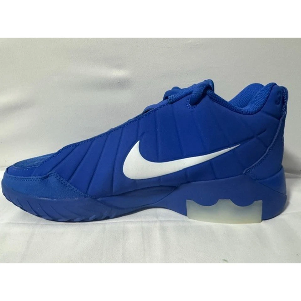 N429 (7) Size 12 - Nike LeBron Witness 9 Game Royal White N429 - Image 1