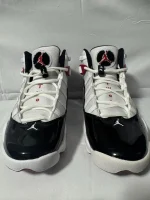 Nike Air Jordan 6 Rings Bred Black Red Sneakers Men's Size 8.5 #182 - Image 2