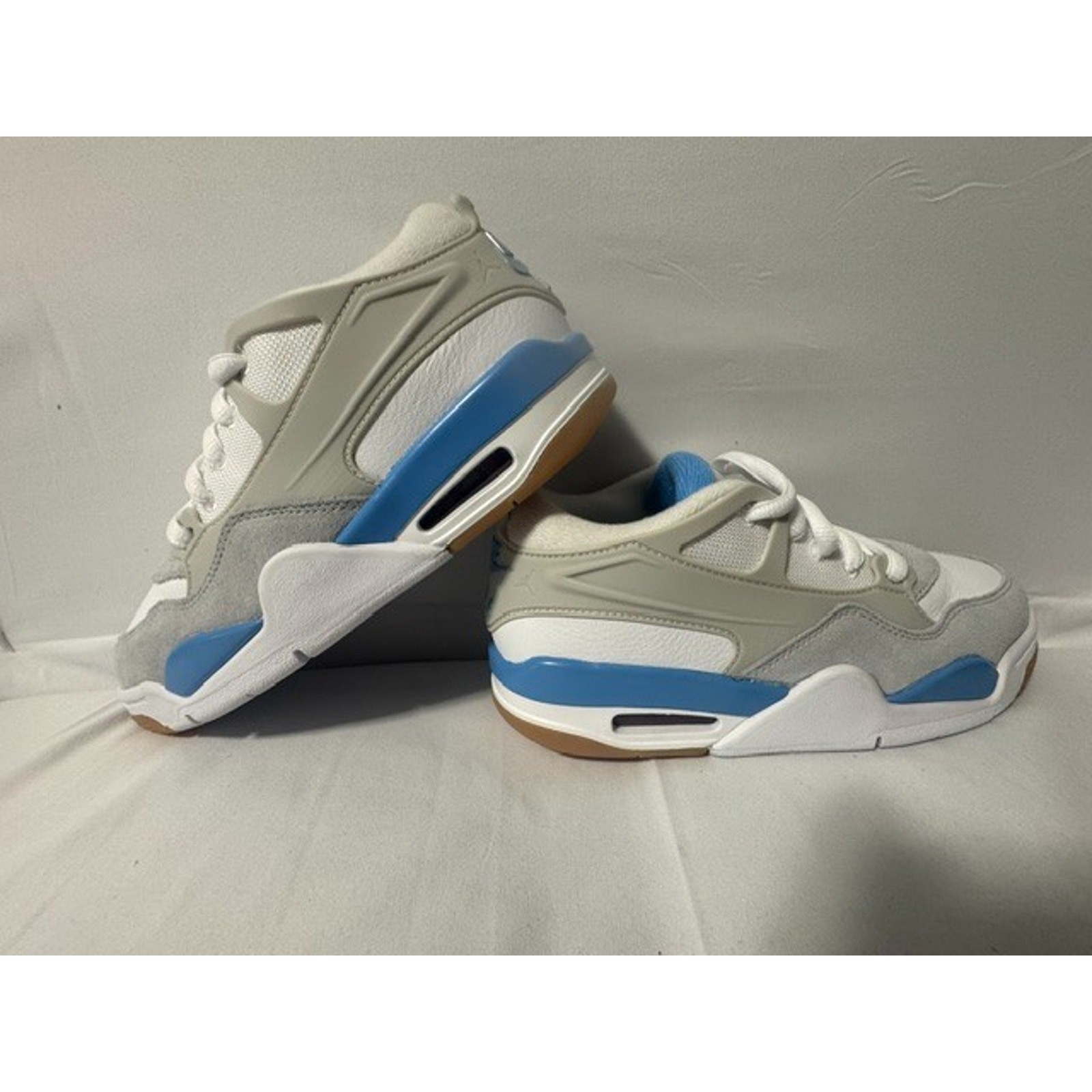 s-l1600-105.jpg New Authentic Air Jordan 4 RM White legend Blue US Womens 6 or Youth 4.5 #148 - Image 1