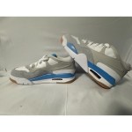New Authentic Air Jordan 4 RM White legend Blue US Womens 6 or Youth 4.5 #148 - Image 2