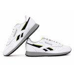 Reebok Classic Leather Ripple White Black Lime Mens 10.5 N252 - Image 3