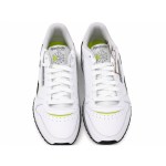 Reebok Classic Leather Ripple White Black Lime Mens 10.5 N252 - Image 4