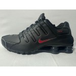 ******Nike Shox NZ****** Black Varsity Red Mens Size 10 N428 - Image 3