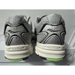 Saucony Ride Millennium Women’s Running Shoes Lace-Up Gray/Green/Pin<wbr/>k N303 - Image 2