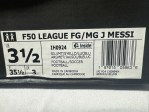 Adidas F50 League FG MG Messi Soccer Cleats Mens Size 10.5 Silver Blue Yellow - Image 3