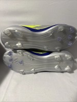 Adidas F50 League FG MG Messi Soccer Cleats Mens Size 10.5 Silver Blue Yellow - Image 5