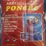Lightweight Poncho 100% Vinyl No Sleeves Snap Closure Rain Men/Women SET OF 10
