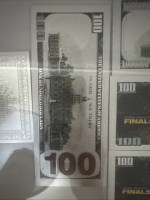 LOT OF 4 KOBE BRYANT NOVELTY SILVER FOIL BANK NOTES - Image 3