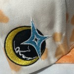 Cookies World On Fire Black Or Tie-dye Orange/White “coral” SnapBack Hats - Image 6