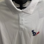 Fanatics Houston Texans Men's 2XL White Performance Golf Polo Shirt NFL - Image 3