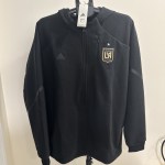 Adidas Men’s LA Los Angeles FC LAFC Black Anthem Jacket Jersey XXL MLS