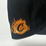 Cookies World On Fire Black Or Tie-dye Orange/White “coral” SnapBack Hats - Image 5
