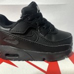 Nike Kids' Air Max 90 Easy On Shoes - Black/Black/Bl<wbr/>ack.HF6359001