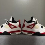 Air Jordan 4 Retro “Red cement” Fire Red/White Black. DH6927 161 Size 11