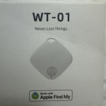 Smart Tag Key Finder Bluetooth Tracker Locator 2 Pack work w/Apple Find My