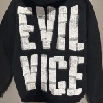 Evil Vice “ Love For Drug Dealers” Pablo Escobar black Hoodie Mens Large - Image 8